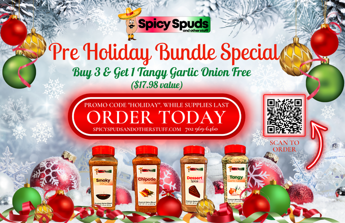 Spicy Spuds and Other Stuff Holiday Ad!