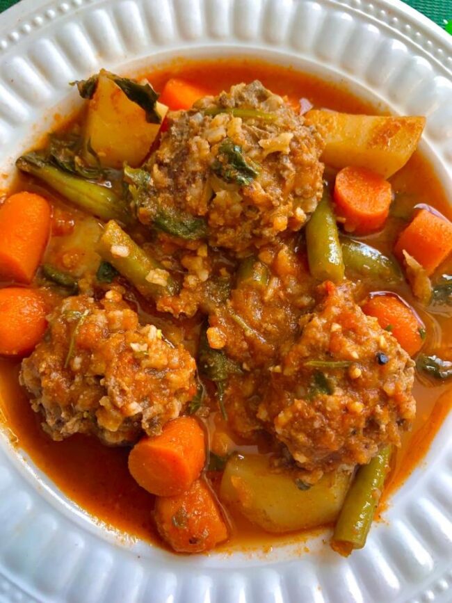 Albondigas Soup